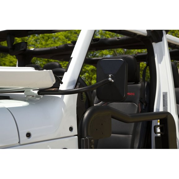 Load image into Gallery viewer, Rugged Ridge 11025.24 Rectangular Trail Mirror for 18-24 Jeep Wrangler JL &amp; Gladiator JT
