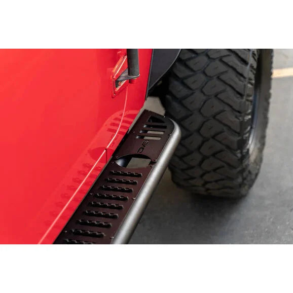 Load image into Gallery viewer, DV8 Offroad SRJK-08 OE Plus Side Steps for 07-18 Jeep Wrangler JK Unlimited 4-Door
