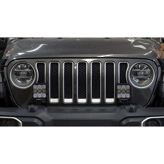 Diode Dynamics SS5 CrossLink Bumper Sport Pod Light Kit for 18-22 Jeep Wrangler JL