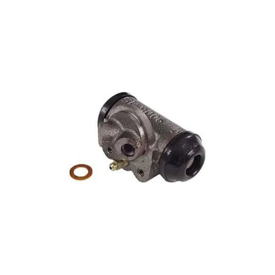 OMIX 16722.05 Driver Side Wheel Cylinder with Angled Hose Connection for 63-67 Jeep CJ-3B & 63-66 CJ-5 & CJ-6