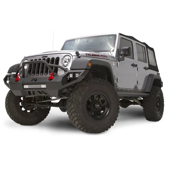 Load image into Gallery viewer, Fab Fours Vengeance Pre-Runner Front Bumper for 07-18 Jeep Wrangler JK
