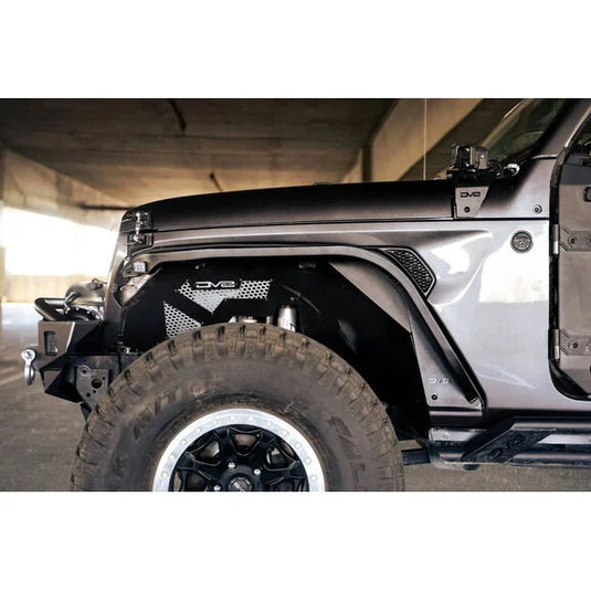 DV8 Offroad FDJL-07 Slim Fender Flares for 18-24 Jeep Wrangler JL