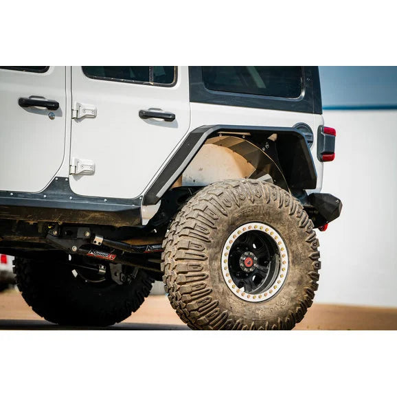 Load image into Gallery viewer, Road Armor Stealth Steel Wide Fender Flares for 18-23 Jeep Wrangler JL &amp; Gladiator JT
