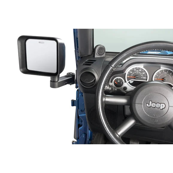 Load image into Gallery viewer, Quadratec Automatic Billet Aluminum Mirror Movers for 07-18 Jeep Wrangler JK
