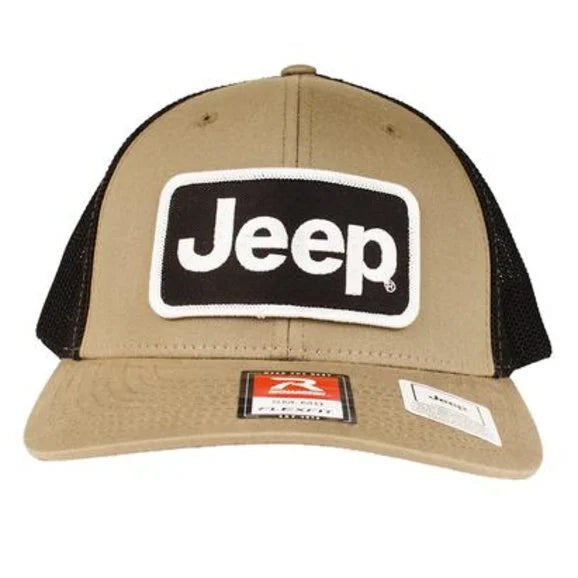 Load image into Gallery viewer, Jeep Merchandise Jeep Logo Richardson Flexfit Patch Hat
