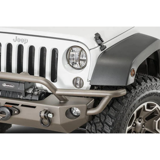 TACTIK 8 Piece Euro Guard Light Set for 07-18 Jeep Wrangler JK