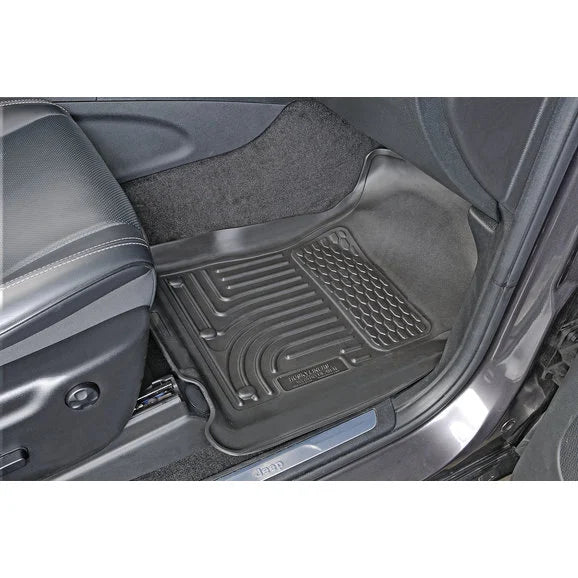 Load image into Gallery viewer, Husky Liners WeatherBeater Front &amp; 2nd Seat Floor Liner Set for 11-14 Grand Cherokee WK2
