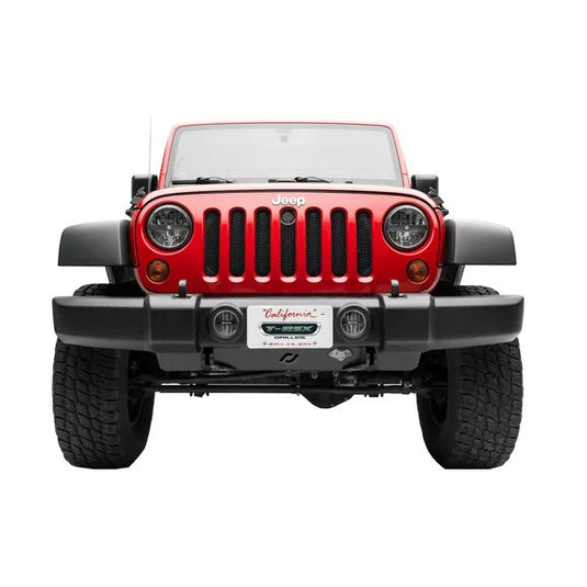 T-Rex 46482 Sport Series Formed Mesh Grille with Hood Lock Outlet for 07-18 Jeep Wrangler JK