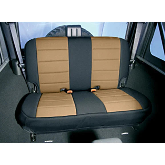 Load image into Gallery viewer, Rugged Ridge Neoprene Custom-Fit Rear Seat Cover for 97-02 Jeep Wrangler TJ
