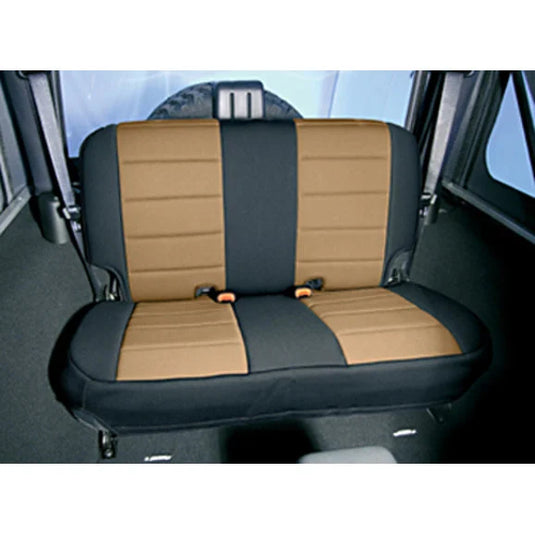 Rugged Ridge Neoprene Custom-Fit Rear Seat Cover for 97-02 Jeep Wrangler TJ