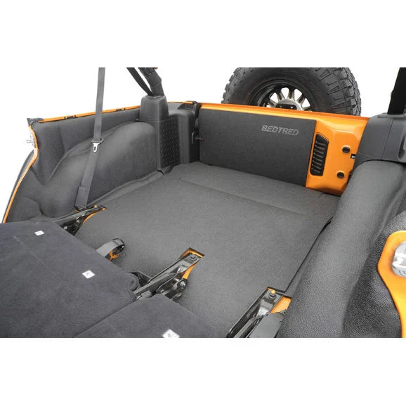 Load image into Gallery viewer, Bedrug BedTred Premium Molded Rear Floor Covering for 07-18 Jeep Wrangler JK 2 Door
