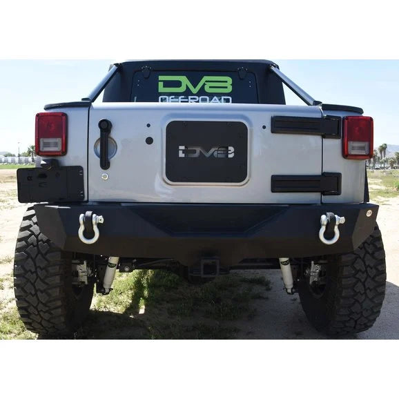 Load image into Gallery viewer, DV8 Offroad RBSTTB-04 RS-4 Rear Bumper for 07-18 Jeep Wrangler JK
