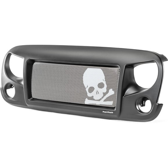 Load image into Gallery viewer, Rugged Ridge 12034.23 Spartan Skull Grille Mesh Insert for 07-18 Jeep Wrangler JK
