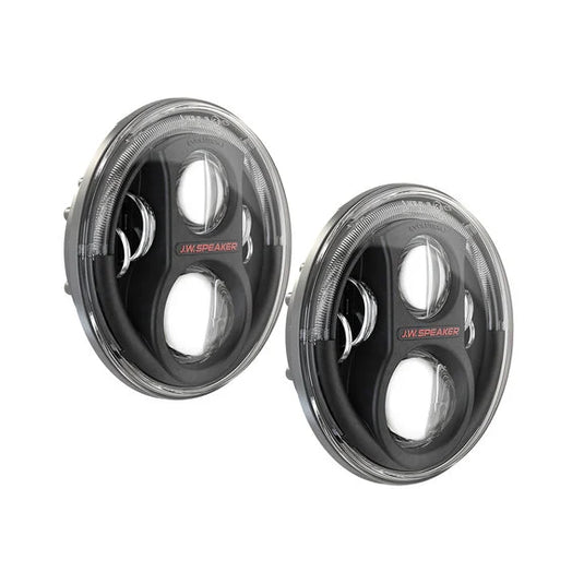 J.W. Speaker Model 8700 Evolution J2 Series 7" LED Headlight Pair for Jeep Wrangler JK