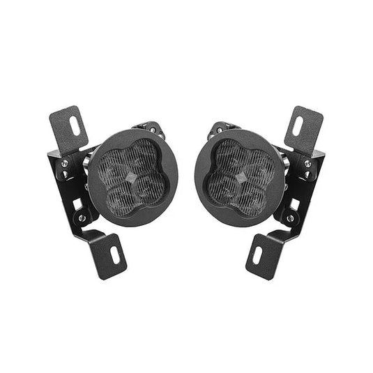 Diode Dynamics SS3 LED Fog Light Kit for 07-24 Jeep Wrangler JK, JL Sahara/Rubicon & Gladiator JT Overland/Rubicon