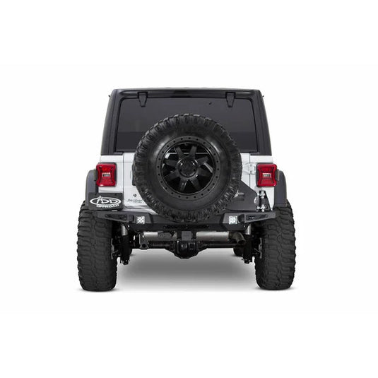 ADD Offroad Rear HD Stealth Fighter Bumper (allows Tire Carrier Mounting) for 18-24 Jeep Wrangler JL