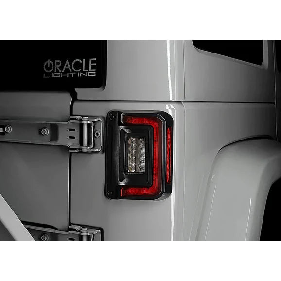 Load image into Gallery viewer, Oracle Lighting 5891-504-T Flush Mount Tail Lights for 07-18 Jeep Wrangler JK
