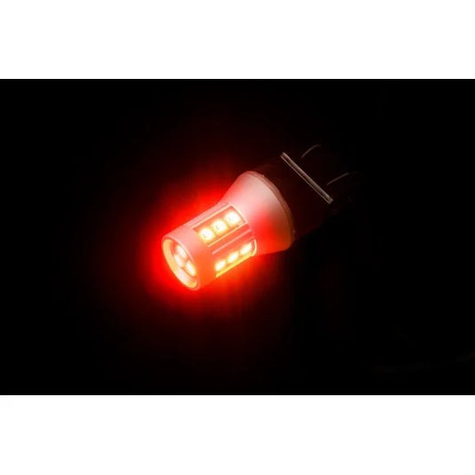 Putco 343157R-360 Metal 360 LED 3157 Red Rear Turn Signal Lamp Bulbs for 07-24 Jeep Wrangler JK, JL, & Gladiator JT