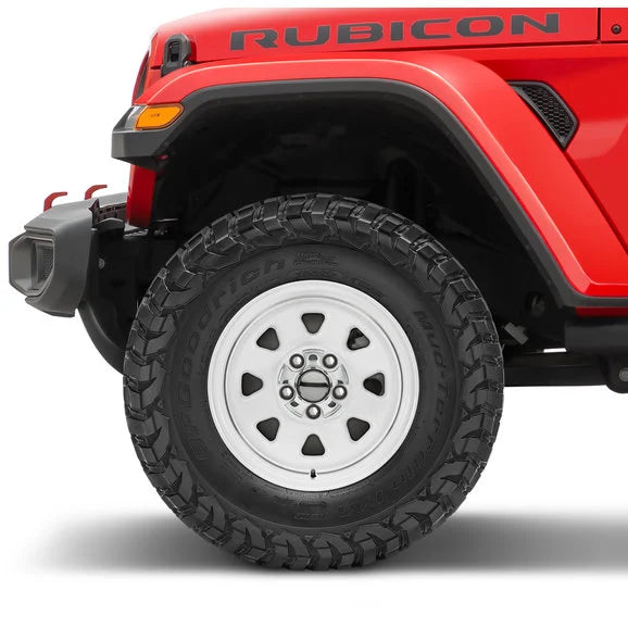 Load image into Gallery viewer, Quadratec CJ Retro Alloy Wheel for 07-24 Jeep Wrangler JK, JL and Gladiator JT
