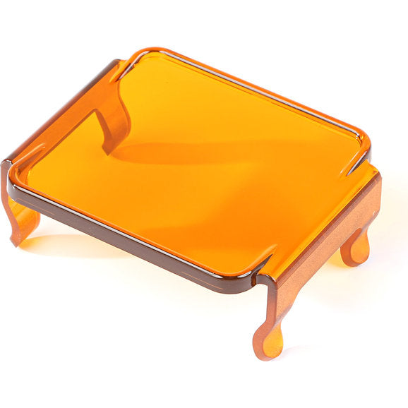 Load image into Gallery viewer, Rugged Ridge 15210.67 3&quot; Square LED Light Cover in Amber
