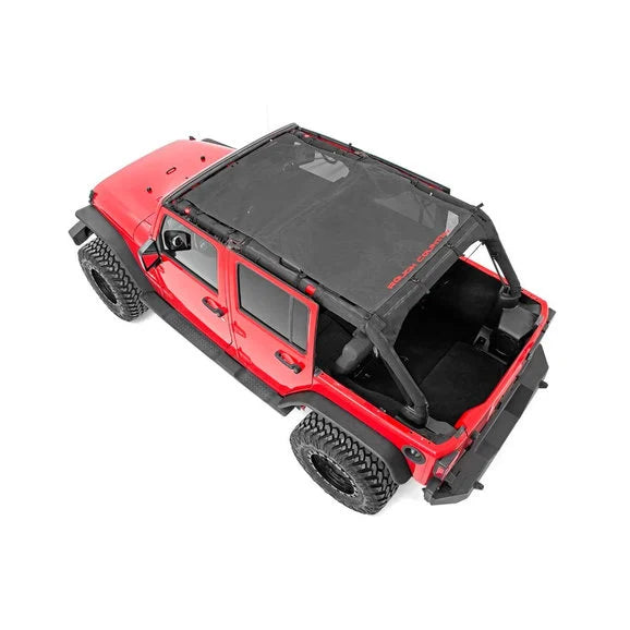 Load image into Gallery viewer, Rough Country Mesh Bimini Top Plus for 07-18 Jeep Wrangler JK Unlimited
