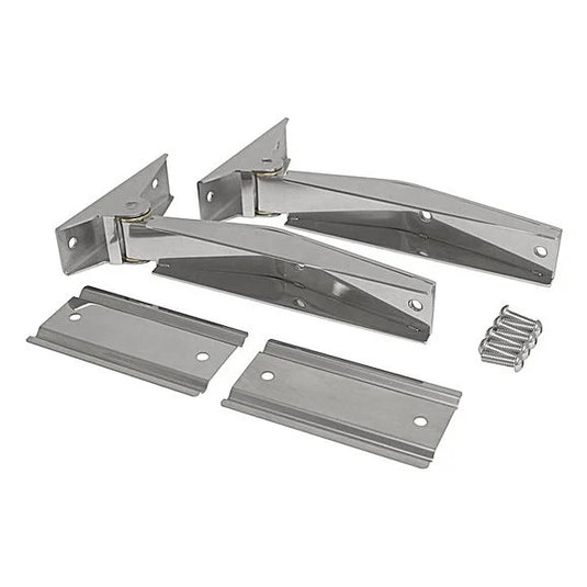 Crown Automotive RT34065 Stainless Steel Tailgate Hinge Set for 97-03 Jeep Wrangler TJ