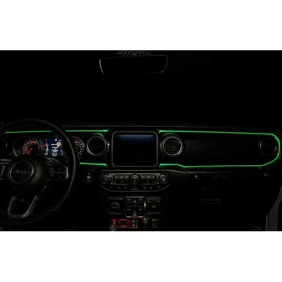 Oracle Lighting 4236-333 ColorSHIFT® Fiber Optic LED Interior Kit for 18-23 Jeep Wrangler JL and Gladiator JT