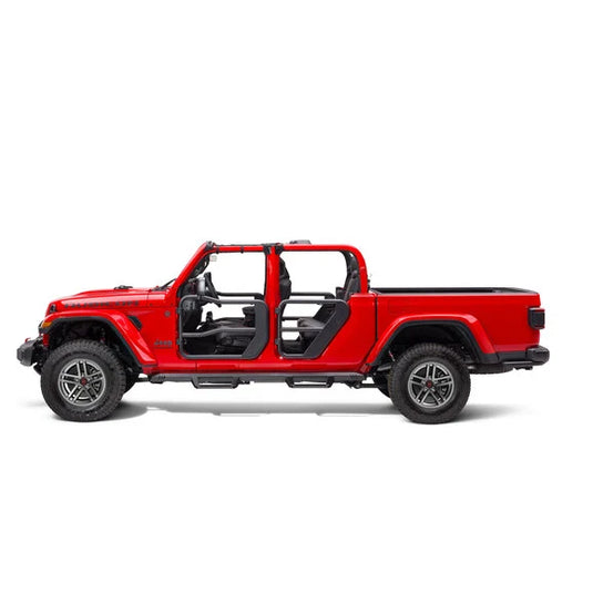 Rugged Ridge Fortis Tube Doors for 18-24 Jeep Wrangler JL & Gladiator JT