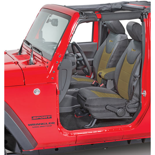 Bartact Mil-Spec Super Front Seat Covers for 07-10 Jeep Wrangler JK