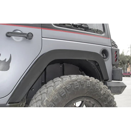 Go Rhino Wheel Well Inner Fender Liners for 07-18 Jeep Wrangler JK