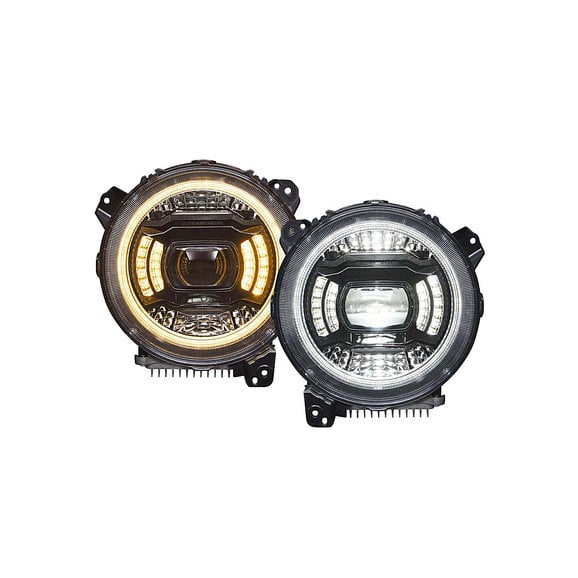 Load image into Gallery viewer, Diode Dynamics DD5165 Elite Max LED Headlights for 18-22 Jeep Wrangler JL and Gladiator JT
