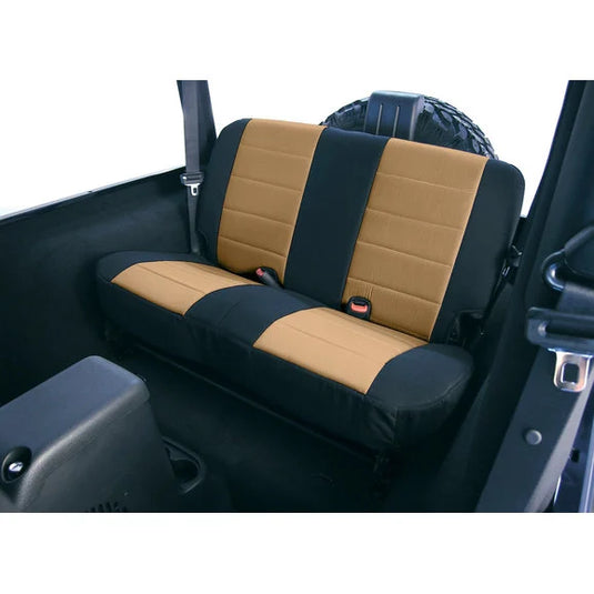 Rugged Ridge Neoprene Custom-Fit Rear Seat Cover for 97-02 Jeep Wrangler TJ