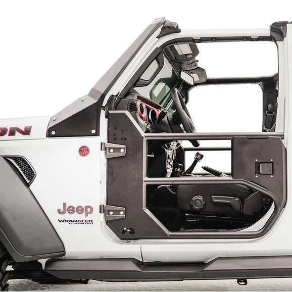 Load image into Gallery viewer, Fab Fours JL1032-1 Front Half Tube Doors for 18-20 Jeep Wrangler JL 2-Door and Gladiator JT
