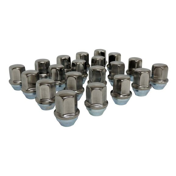 Load image into Gallery viewer, Crown Automotive 20-Piece Lug Nut Set for 18-24 Jeep Wrangler JL &amp; Gladiator JT
