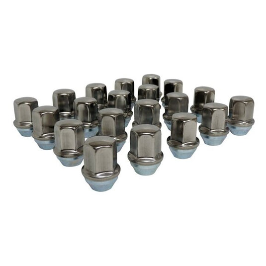 Crown Automotive 20-Piece Lug Nut Set for 18-24 Jeep Wrangler JL & Gladiator JT