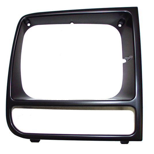 Crown Automotive Black Headlamp Bezel for 97-01 Jeep Cherokee XJ