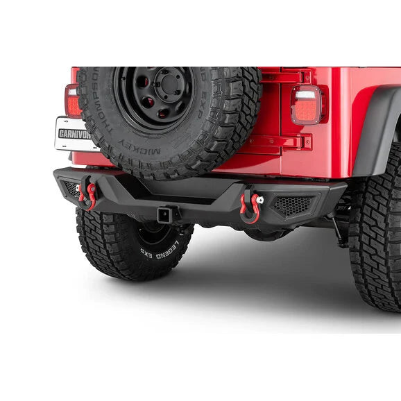 Load image into Gallery viewer, Carnivore Front &amp; Rear Bumper Combo for 87-06 Jeep Wrangler YJ &amp; TJ
