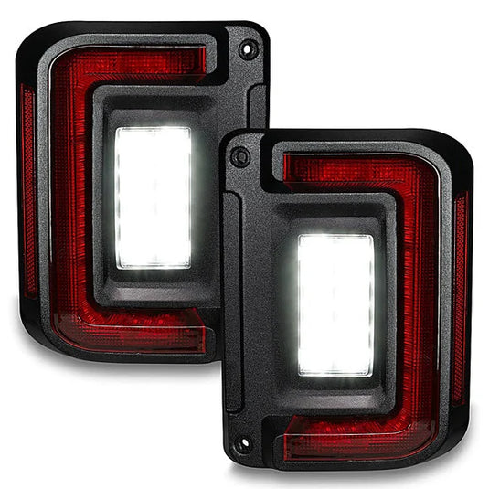 Oracle Lighting 5891-504-T Flush Mount Tail Lights for 07-18 Jeep Wrangler JK