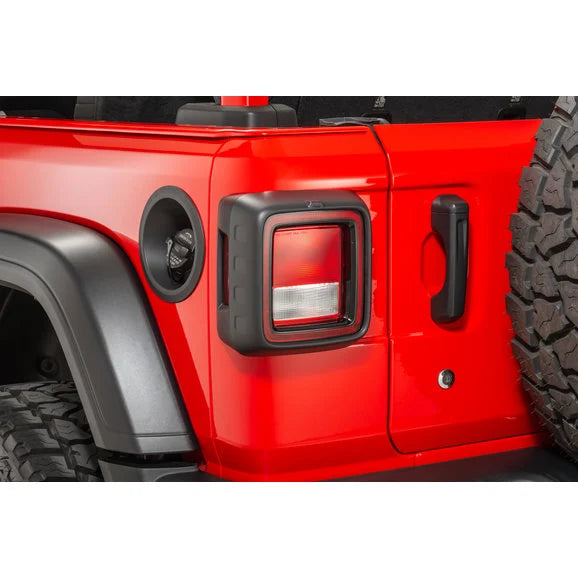 Mopar 82215130AB Tail Light Guards for 18-24 Jeep Wrangler JL with Factory Halogen Taillights