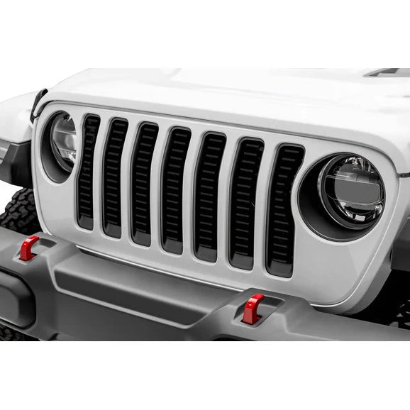 Load image into Gallery viewer, T-Rex 6204931 Billet 1-Pc Black Aluminum Grille without Forward Facing Camera for 18-20 Jeep Wrangler JL
