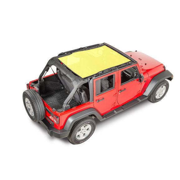 Load image into Gallery viewer, Dirtydog 4X4 Safari Sun Screen for 07-18 Jeep Wrangler Unlimited JK 4 Door
