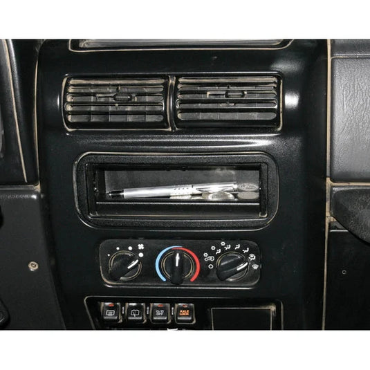 Tuffy 151-01 Stereo Dash Cutout Cover Plate