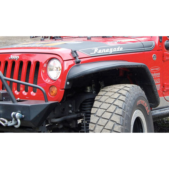 Load image into Gallery viewer, Warrior Products Front 12.5&quot; Wide Tube Flares for 07-18 Jeep Wrangler JK
