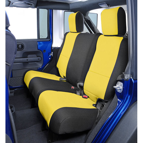 Load image into Gallery viewer, Coverking Custom Rear Seat Covers for 11-18 Jeep Wrangler JK 2 Door
