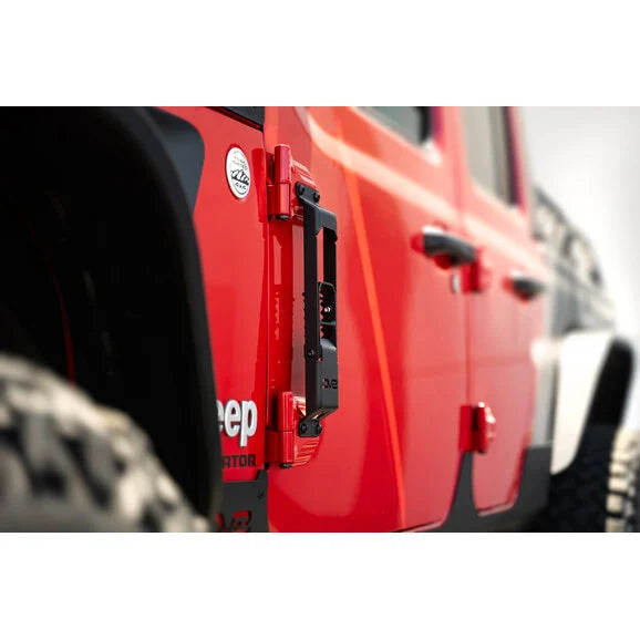 Load image into Gallery viewer, DV8 Offroad STJL-04 Hinge Mounted Steps for 07-24 Jeep Wrangler JK, JL &amp; Gladiator JT
