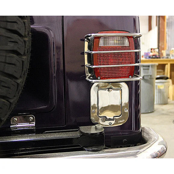 Load image into Gallery viewer, Kentrol Stainless Steel Rear Body Corners for 55-86 Jeep CJ5, CJ6, CJ7 &amp; CJ8 Scrambler
