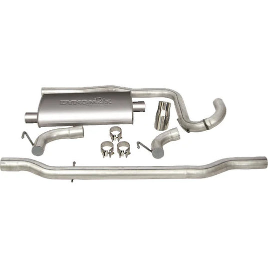 DynoMax 39477 Stainless Steel Single Exit Exhaust System for 07-10 Jeep Patriot MK with 2.4L Engine