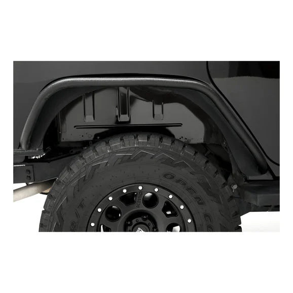 Load image into Gallery viewer, Aries 2500201 Rear Fender Flares in Textured Black for 07-18 Jeep Wrangler JK
