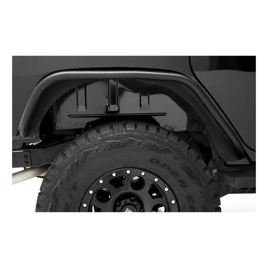 Aries 2500201 Rear Fender Flares in Textured Black for 07-18 Jeep Wrangler JK