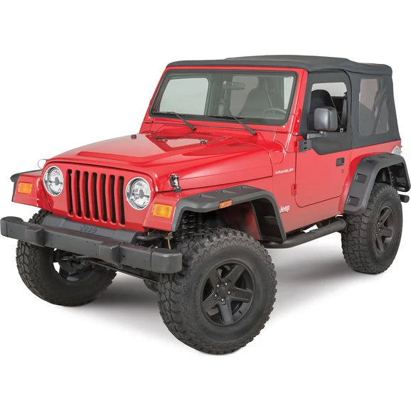 Rugged Ridge 11640.30 Hurricane Fender Flares for 97-06 Jeep Wrangler TJ & Unlimited